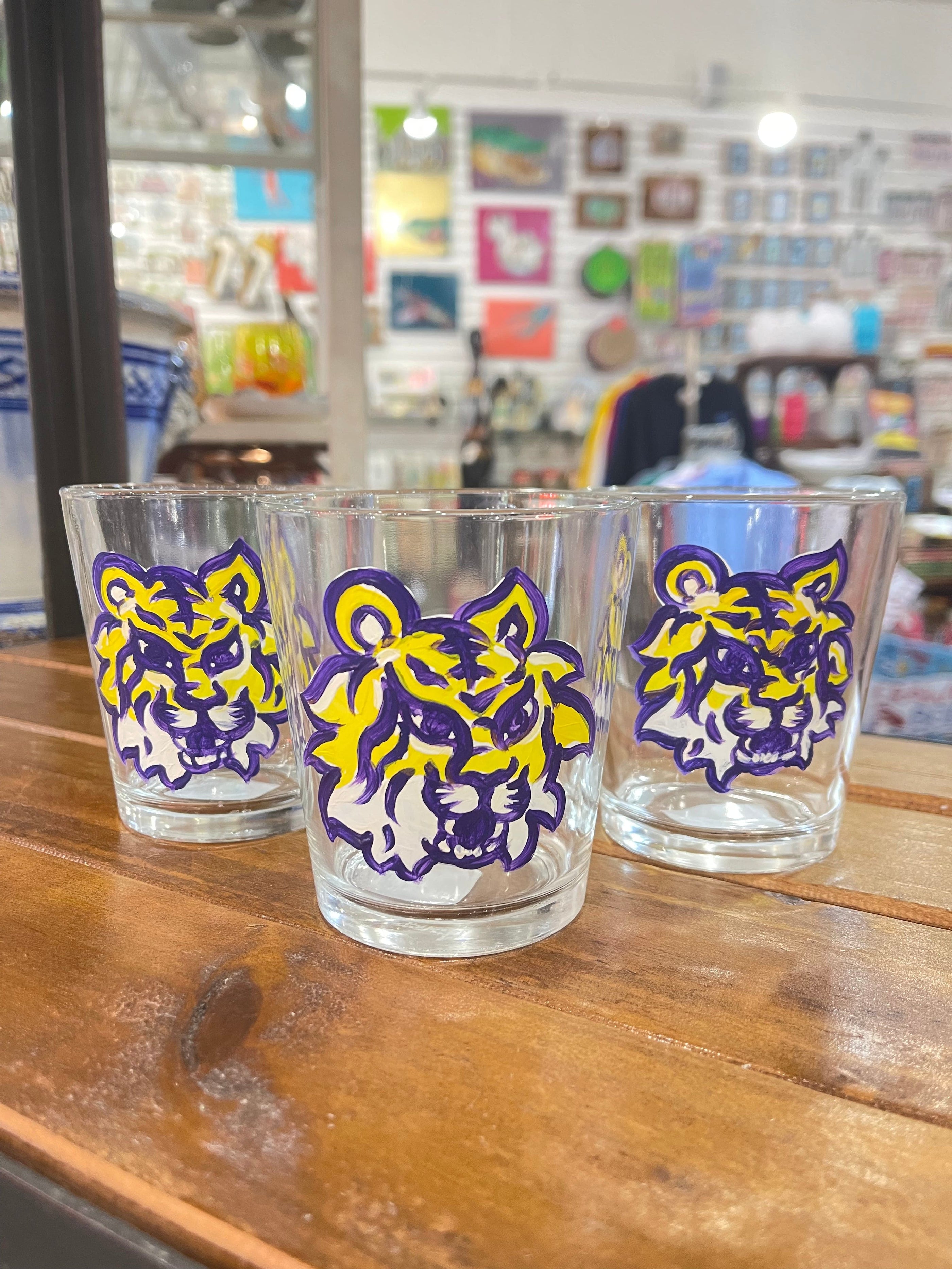 Michelle's Art Box Michelle's Art Box Tiger Glassware Collection - Little Miss Muffin Children & Home