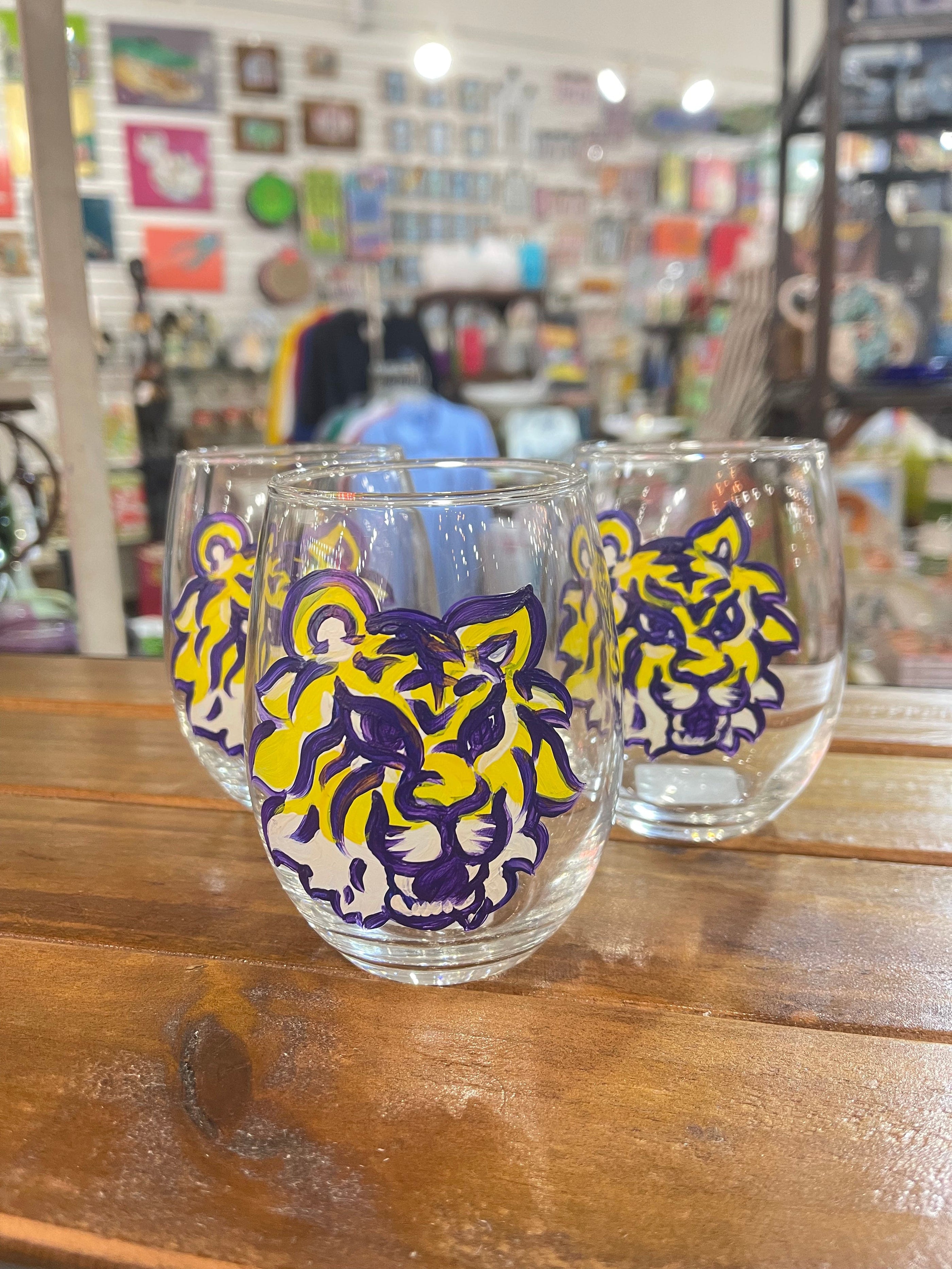 Michelle's Art Box Michelle's Art Box Tiger Glassware Collection - Little Miss Muffin Children & Home