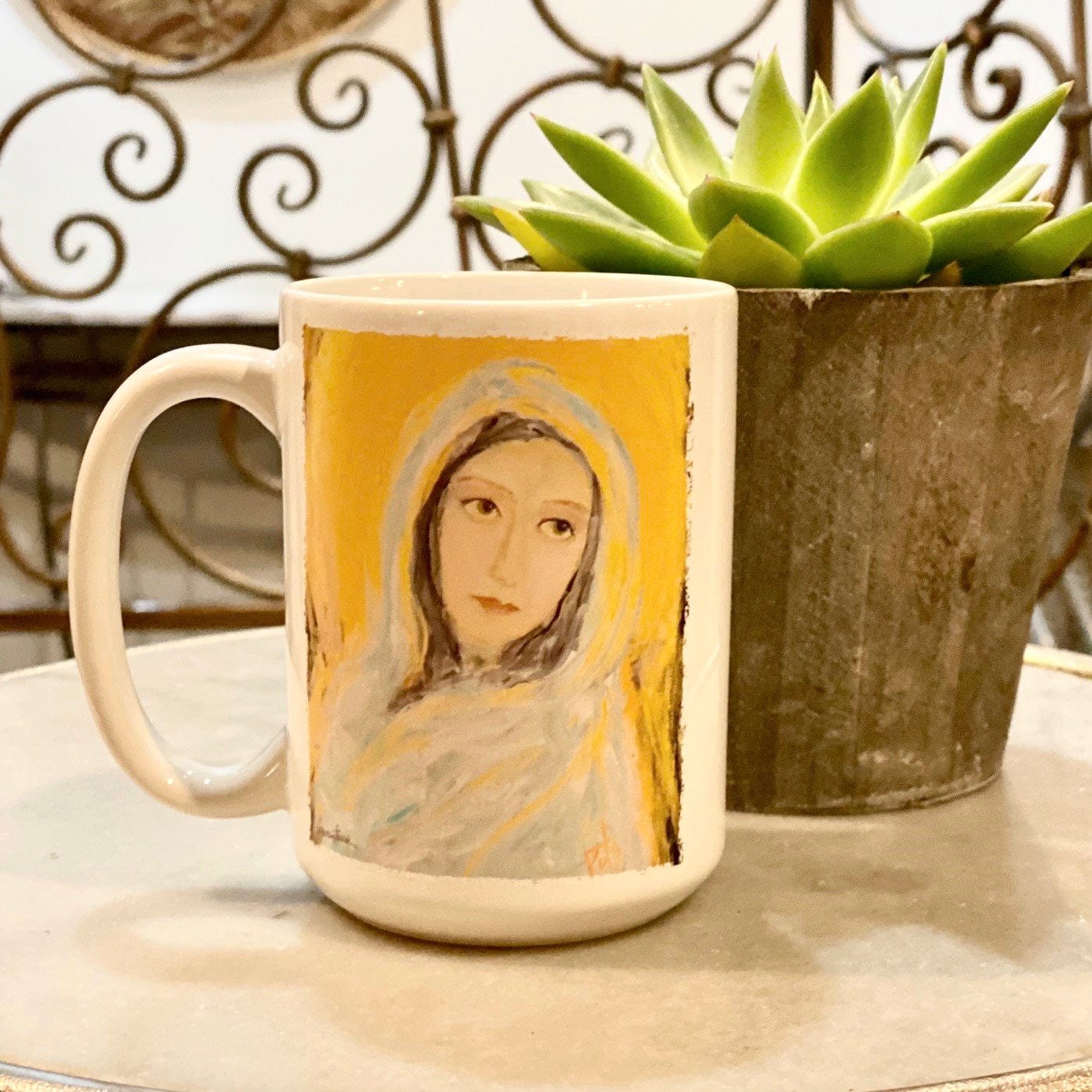 Whereable Art Whereable Art Prayers On The Side Mugs - Little Miss Muffin Children & Home