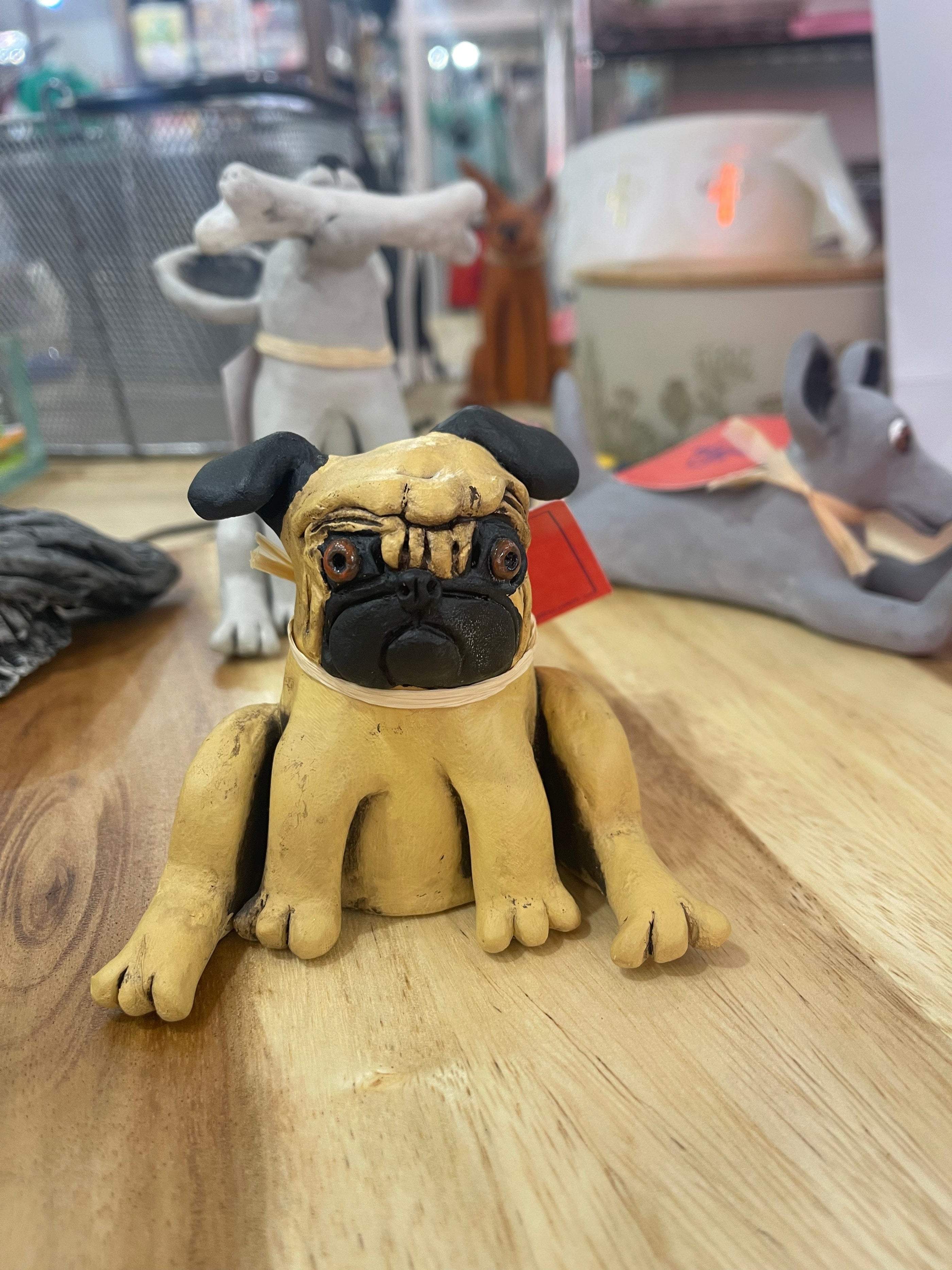 Chris Menconi Art Chris Menconi Art Pug Dog - Little Miss Muffin Children & Home