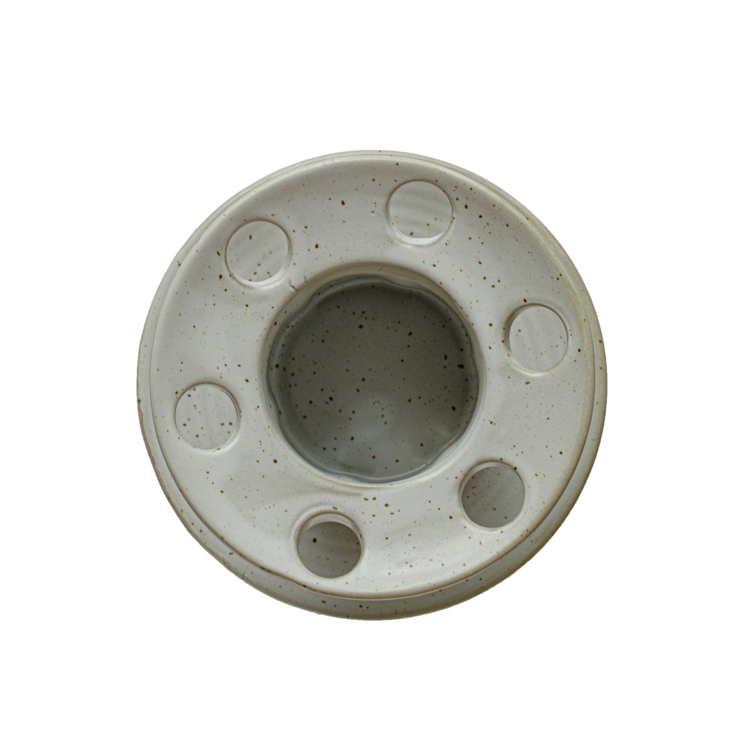 Creative Co-Op Creative Co-op Stoneware Toothbrush Holder - Little Miss Muffin Children & Home