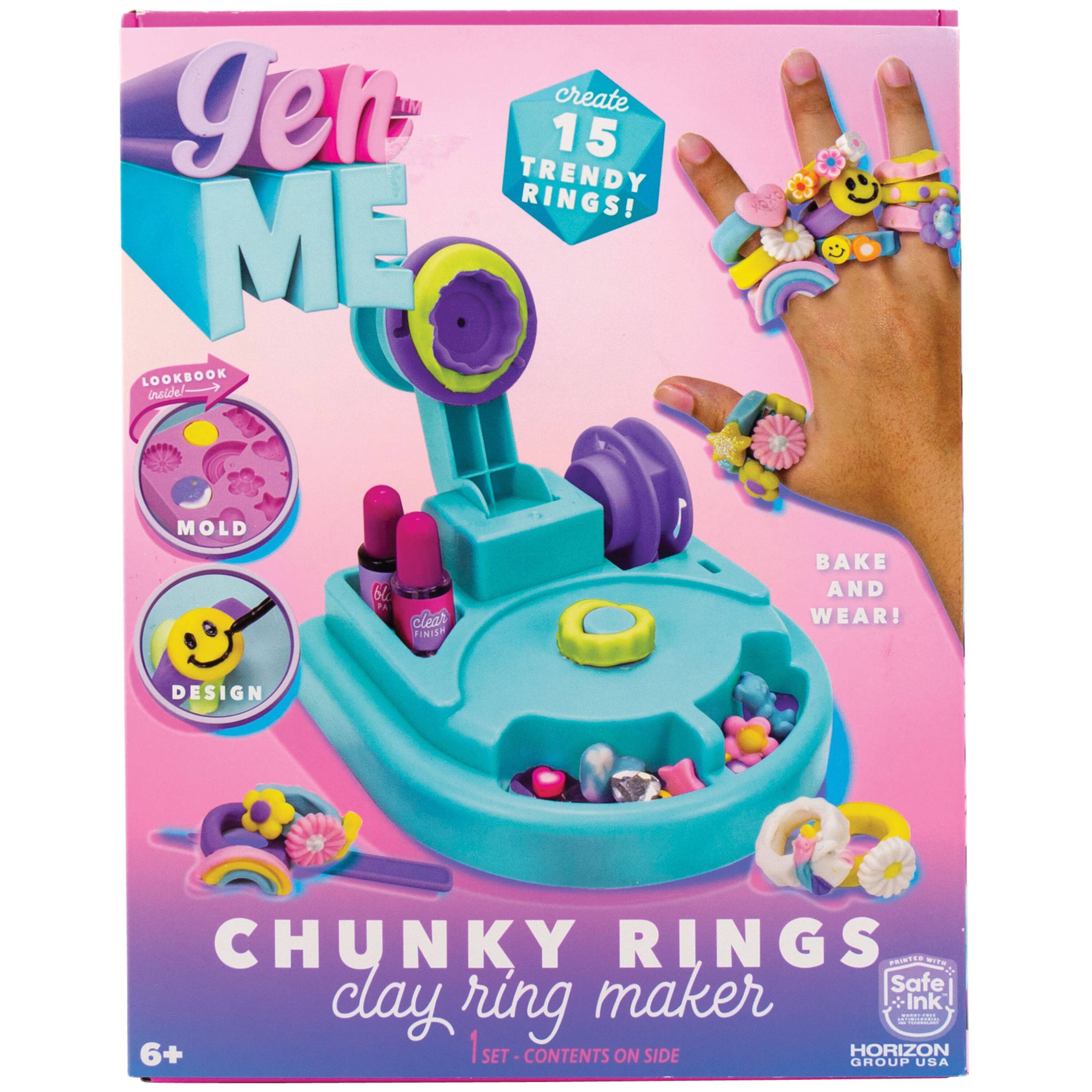 US Toy Company/Constructive Playthings US Toy Company Chunky Ring Maker - Little Miss Muffin Children & Home