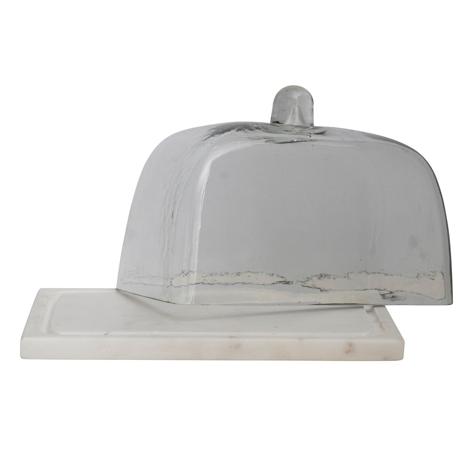 Creative Co-Op Creative Co-Op Glass Cloche with Marble Base - Little Miss Muffin Children & Home