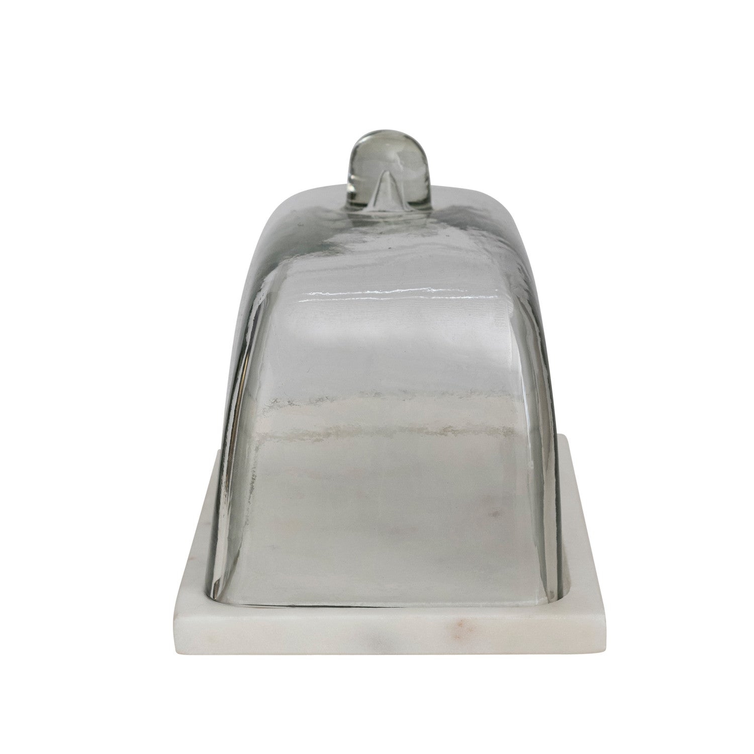 Creative Co-Op Creative Co-Op Glass Cloche with Marble Base - Little Miss Muffin Children & Home