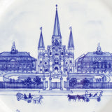 Youngberg & Co Inc Youngberg & Co Jackson Square Dinner Plate Blue - Little Miss Muffin Children & Home