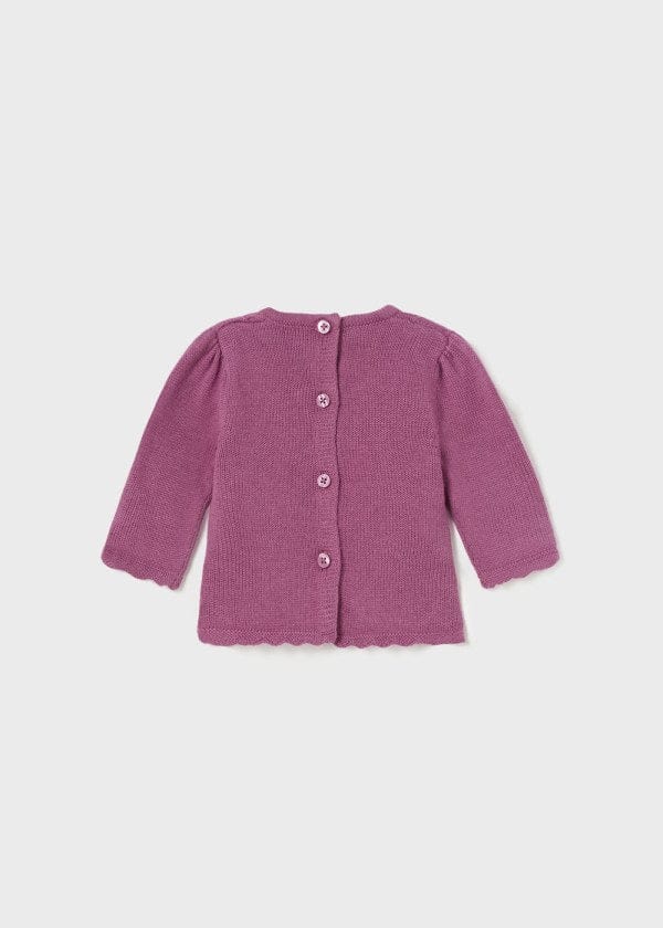 Mayoral Usa Inc Mayoral Button Back Jacquard Sweater for Baby - Little Miss Muffin Children & Home