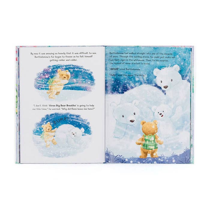 Jellycat Bartholomew Bear and the Snow Giants Book - Little Miss Muffin Children & Home