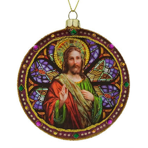 180 Degrees Religious Medallion Ornament, 3 Styles Available