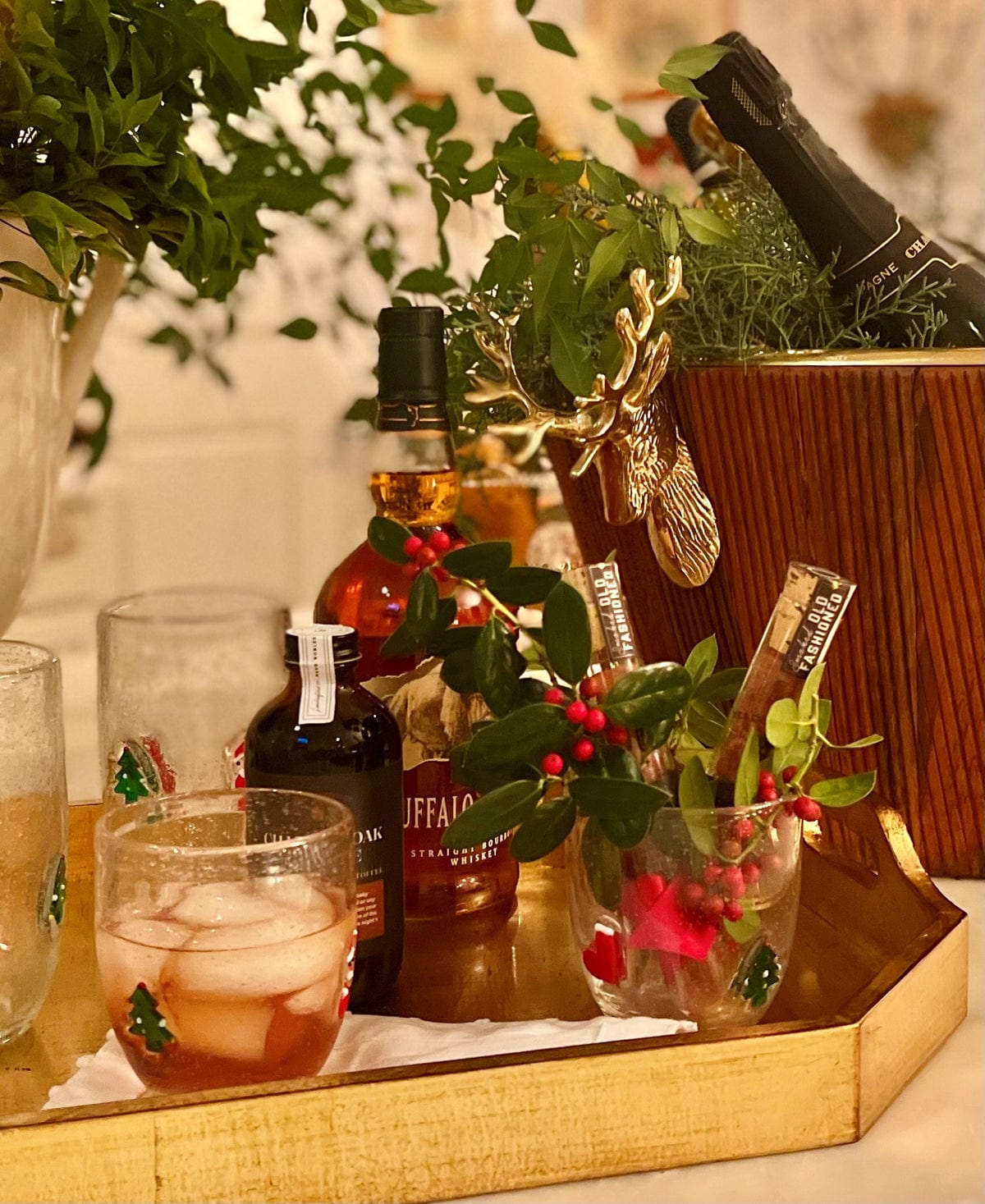 Abigail's Home Decor Jingle Bubble-Glass Double Old-Fashioned - Little Miss Muffin Children & Home