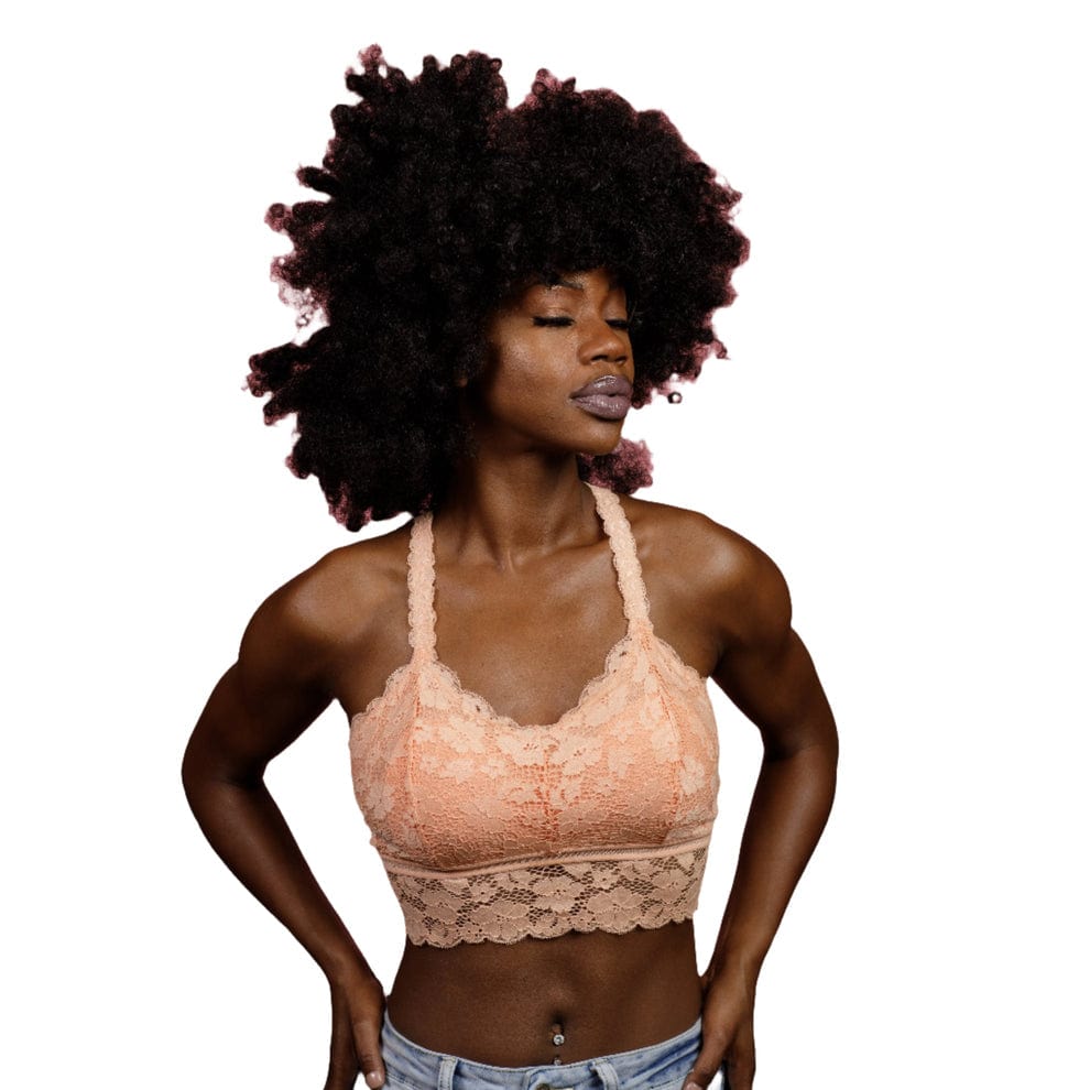 JadyK Jadyk Juliette Deluxe Lace Bralette in Nude - Little Miss Muffin Children & Home