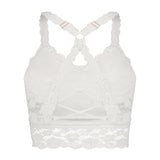 JadyK Jadyk Juliette Deluxe Lace Bralette in White - Little Miss Muffin Children & Home