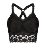 JadyK Jadyk Juliette Deluxe Lace Bralette in Black - Little Miss Muffin Children & Home