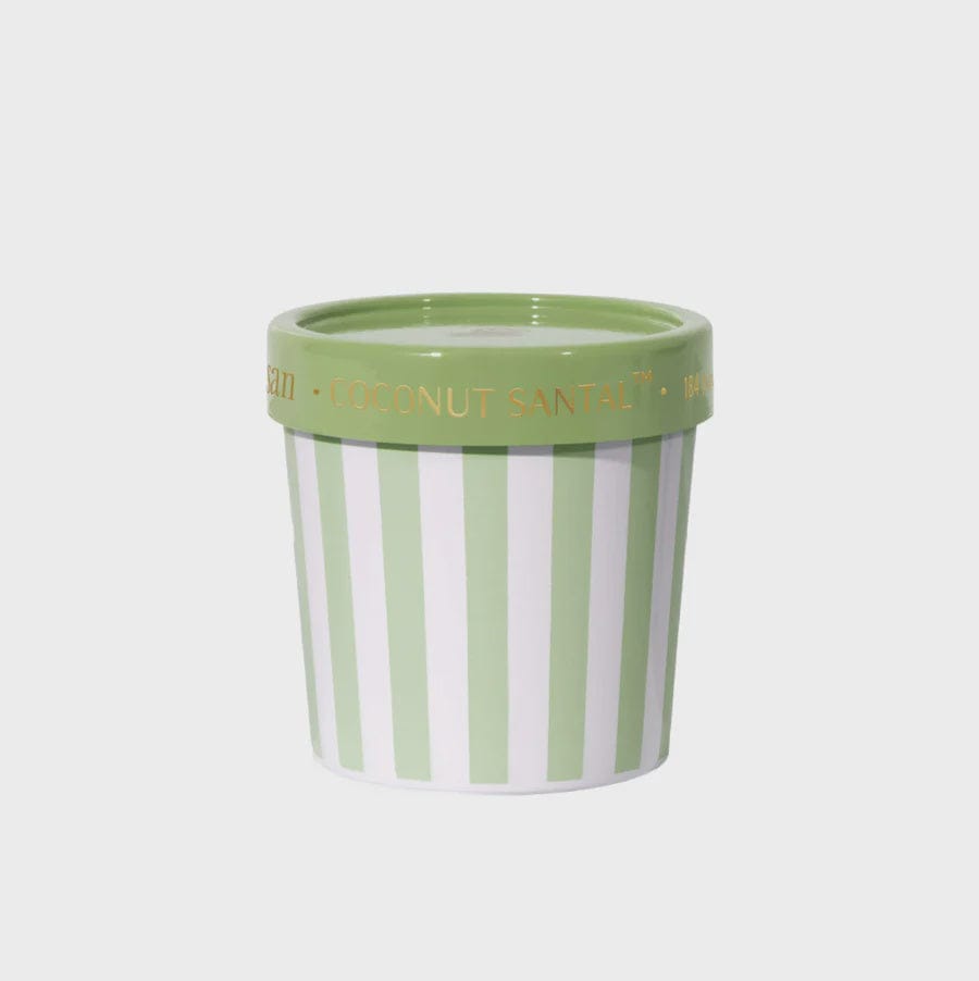 Coconut Santal Artisan Caffe Capri Gelato Cup