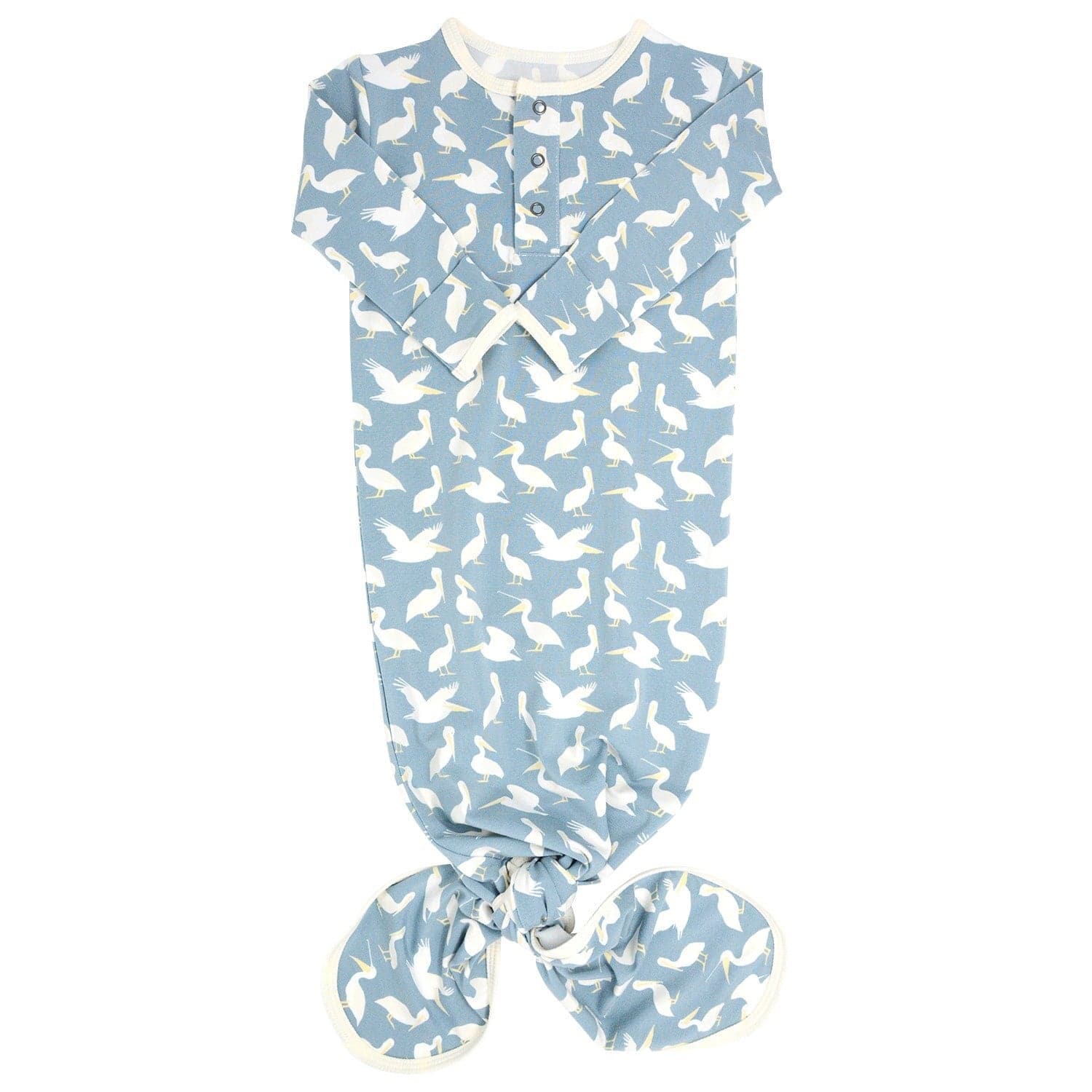 Sweet Bamboo Sweet Bamboo Knotted Gown - Little Miss Muffin Children & Home