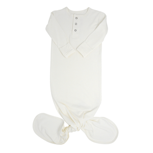 Sweet Bamboo Sweet Bamboo Knotted Gown - Little Miss Muffin Children & Home