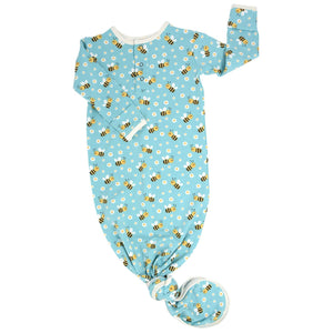 Sweet Bamboo Sweet Bamboo Knotted Gown - Little Miss Muffin Children & Home