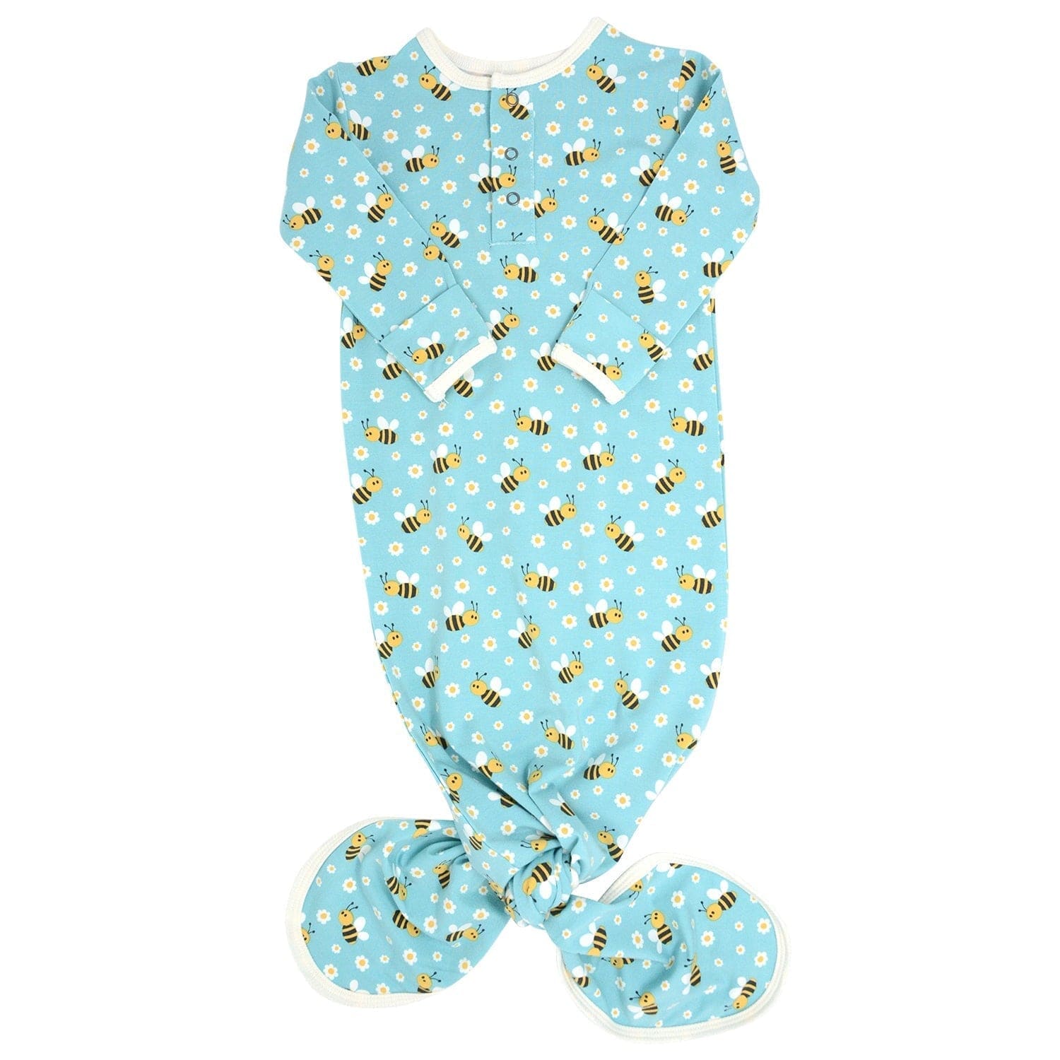Sweet Bamboo Sweet Bamboo Knotted Gown - Little Miss Muffin Children & Home