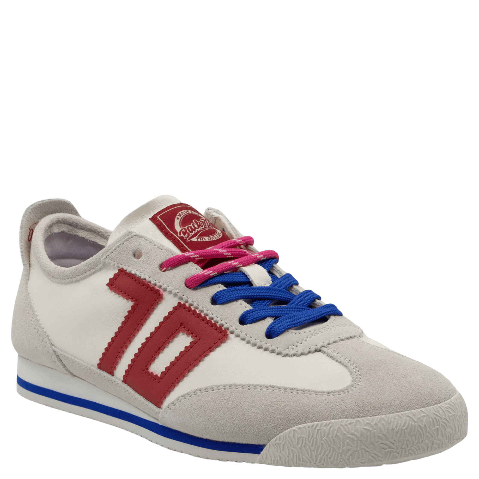 Leon Sneakers in White/Red