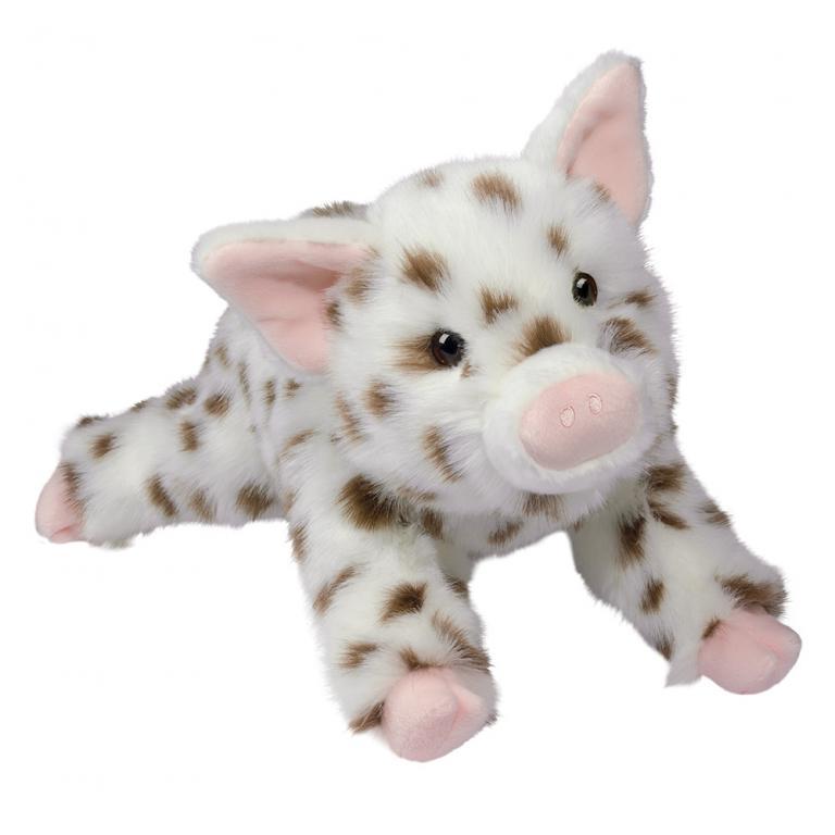 levi brown pig plush