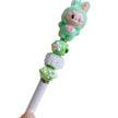 light green labubu pen