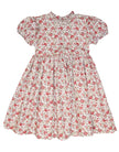 Lulu Bebe Lulu Bebe Vintage Rose Floral Rose Dress - Little Miss Muffin Children & Home