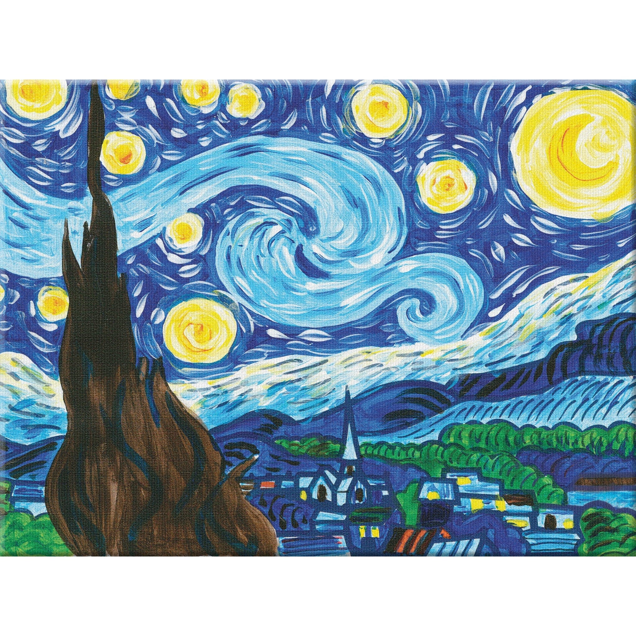 Faber Castell Faber Castell Paint by Number Museum Series The Starry Night - Little Miss Muffin Children & Home