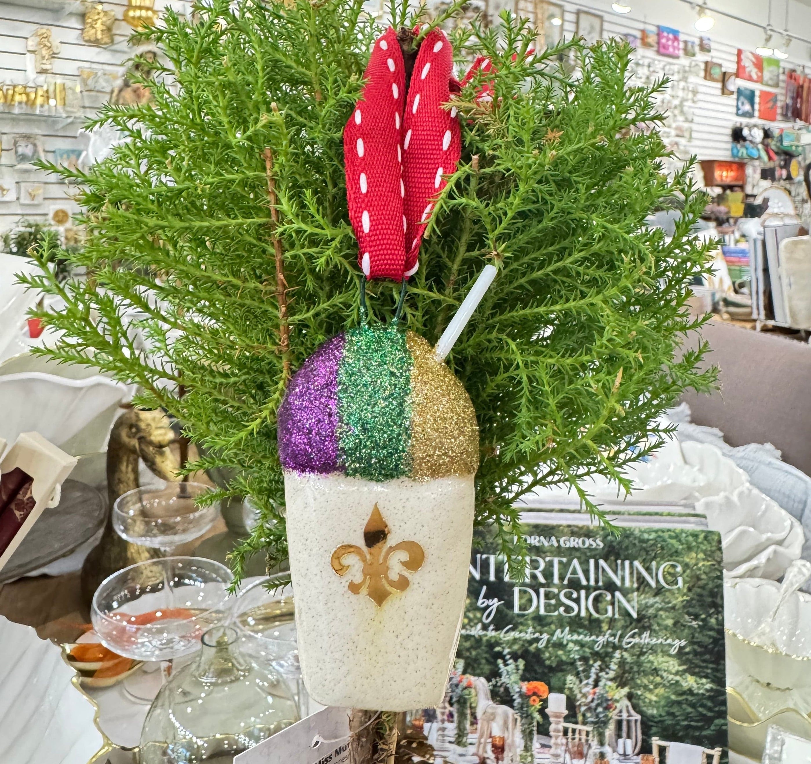 Crescent City Ornaments Mardi Gras Sno-ball Ornament - Little Miss Muffin Children & Home