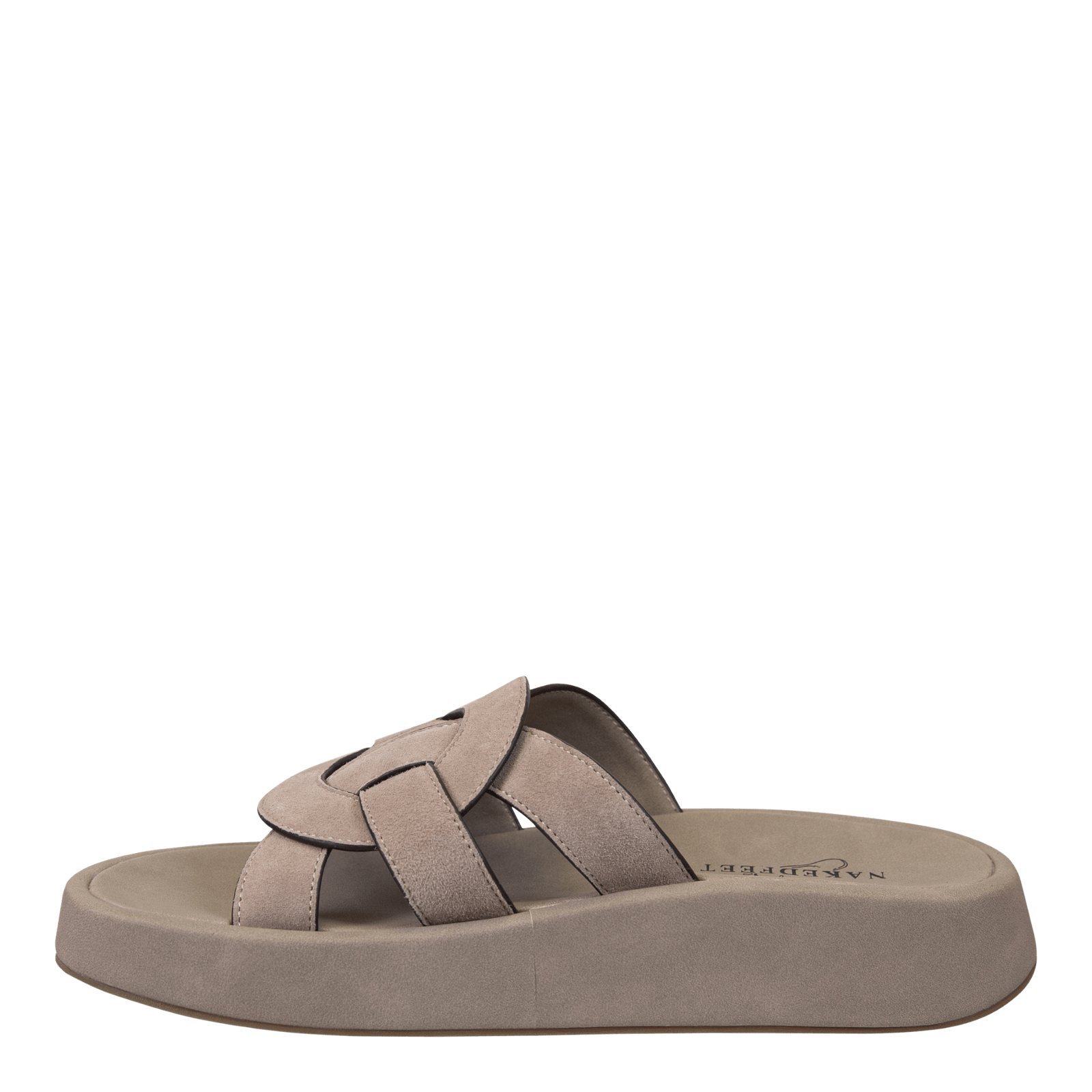Naked Feet Naked Feet Market Platform Sandal in Greige - Little Miss Muffin Children & Home