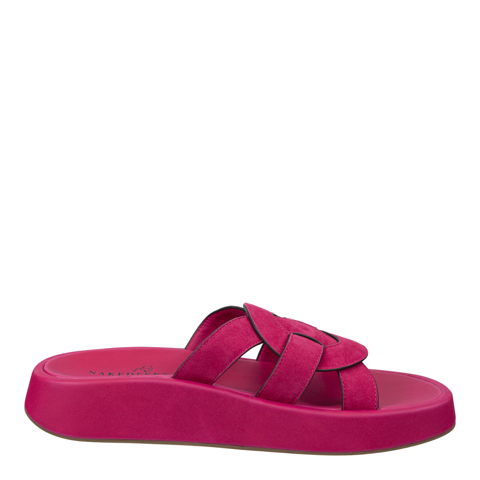 Naked Feet Naked Feet Market Platform Sandal in Pink - Little Miss Muffin Children & Home