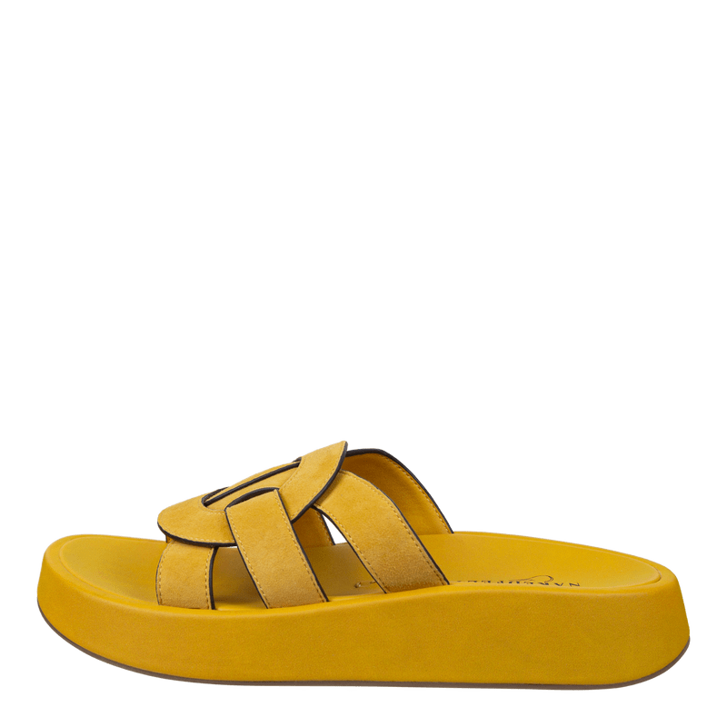 Naked Feet Naked Feet Market Platform Sandal in Yellow - Little Miss Muffin Children & Home