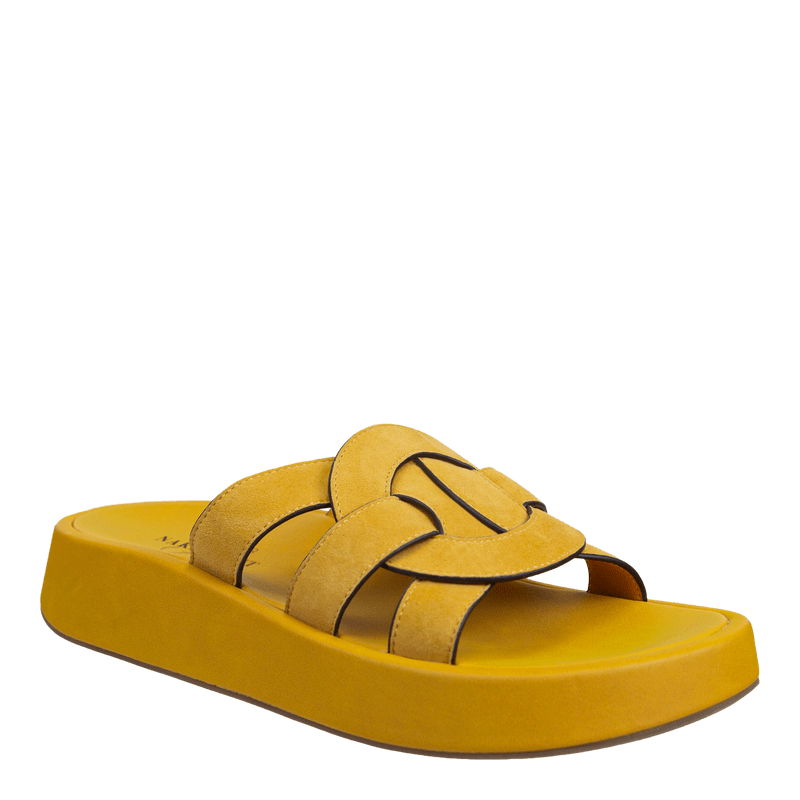 Naked Feet Naked Feet Market Platform Sandal in Yellow - Little Miss Muffin Children & Home