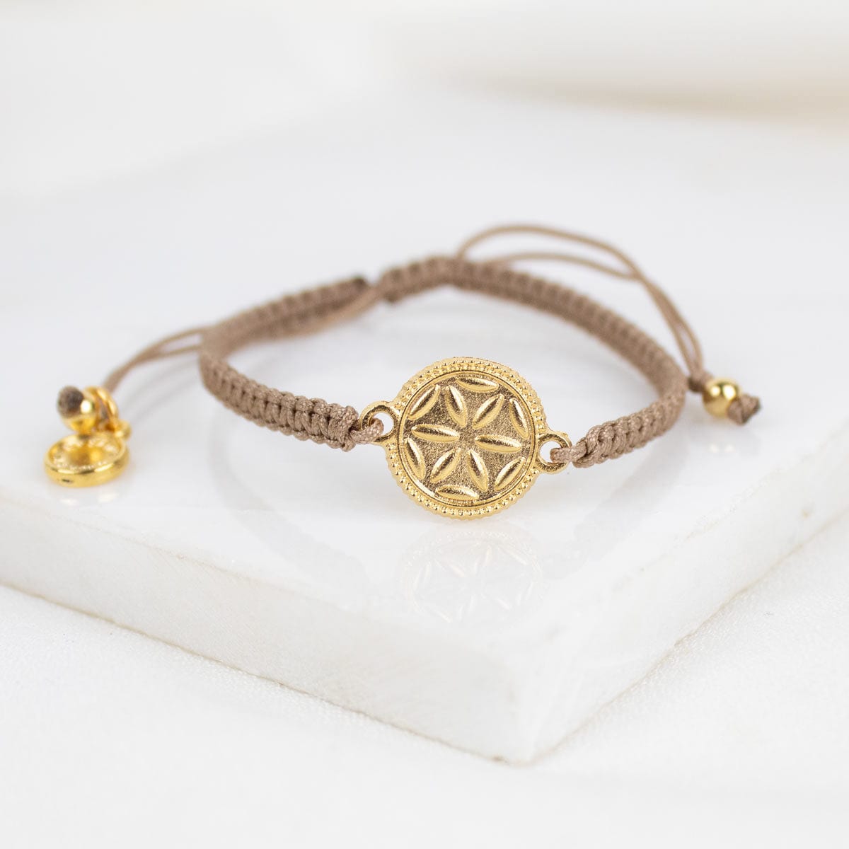 My Saint My Hero Mary Magdalene Bracelet Gold - Little Miss Muffin Children & Home