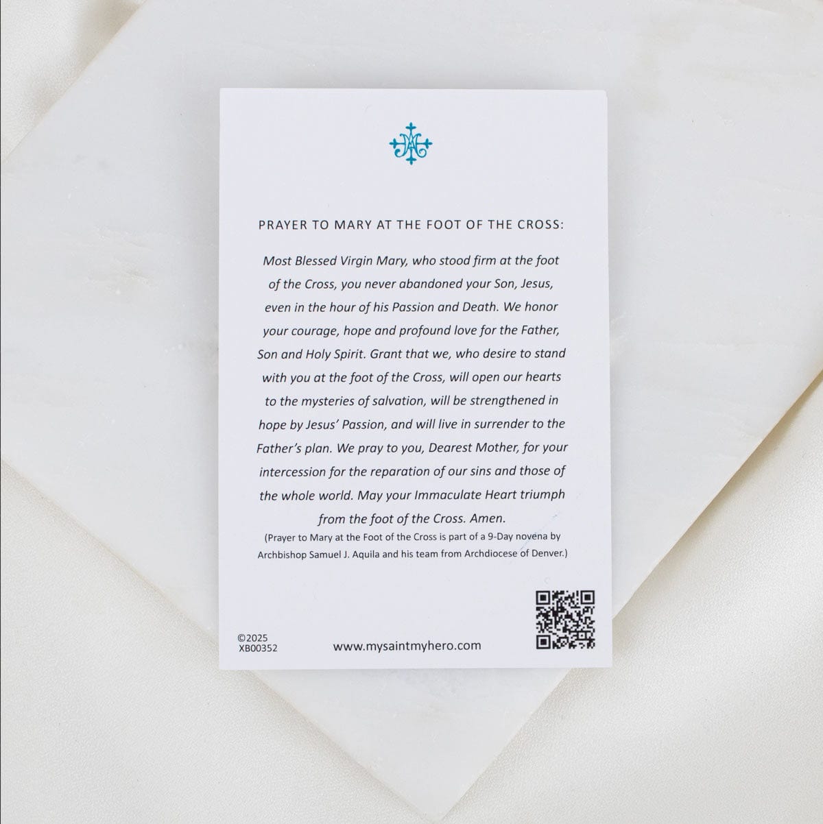 My Saint My Hero Little Saint Bracelet Mary's Our Lady Of Peace/Divine Mercy/Cross Gold - Little Miss Muffin Children & Home