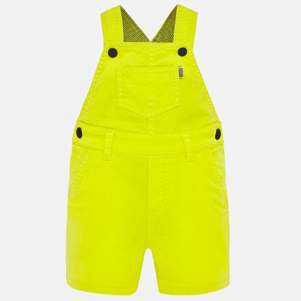 Mayoral Usa Inc Mayoral Twill Overalls in Yellow - Little Miss Muffin Children & Home