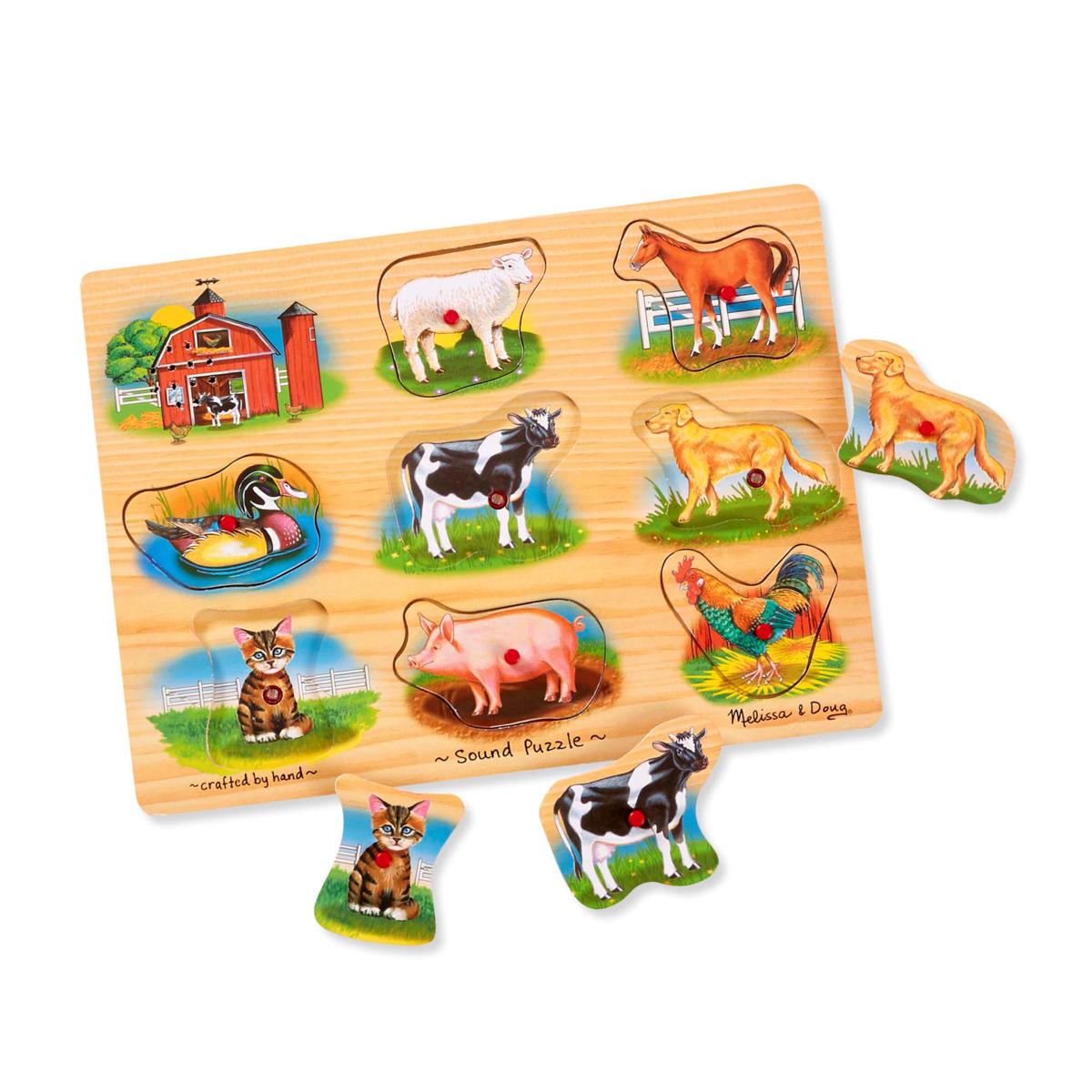 Farm Sound Puzzle (8 pcs)