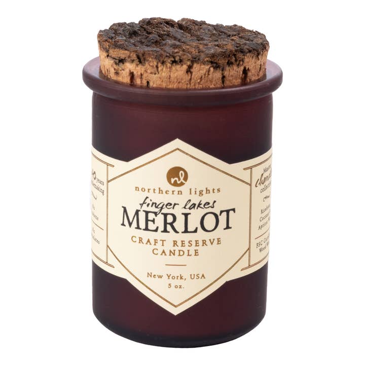 merlot flavored candle