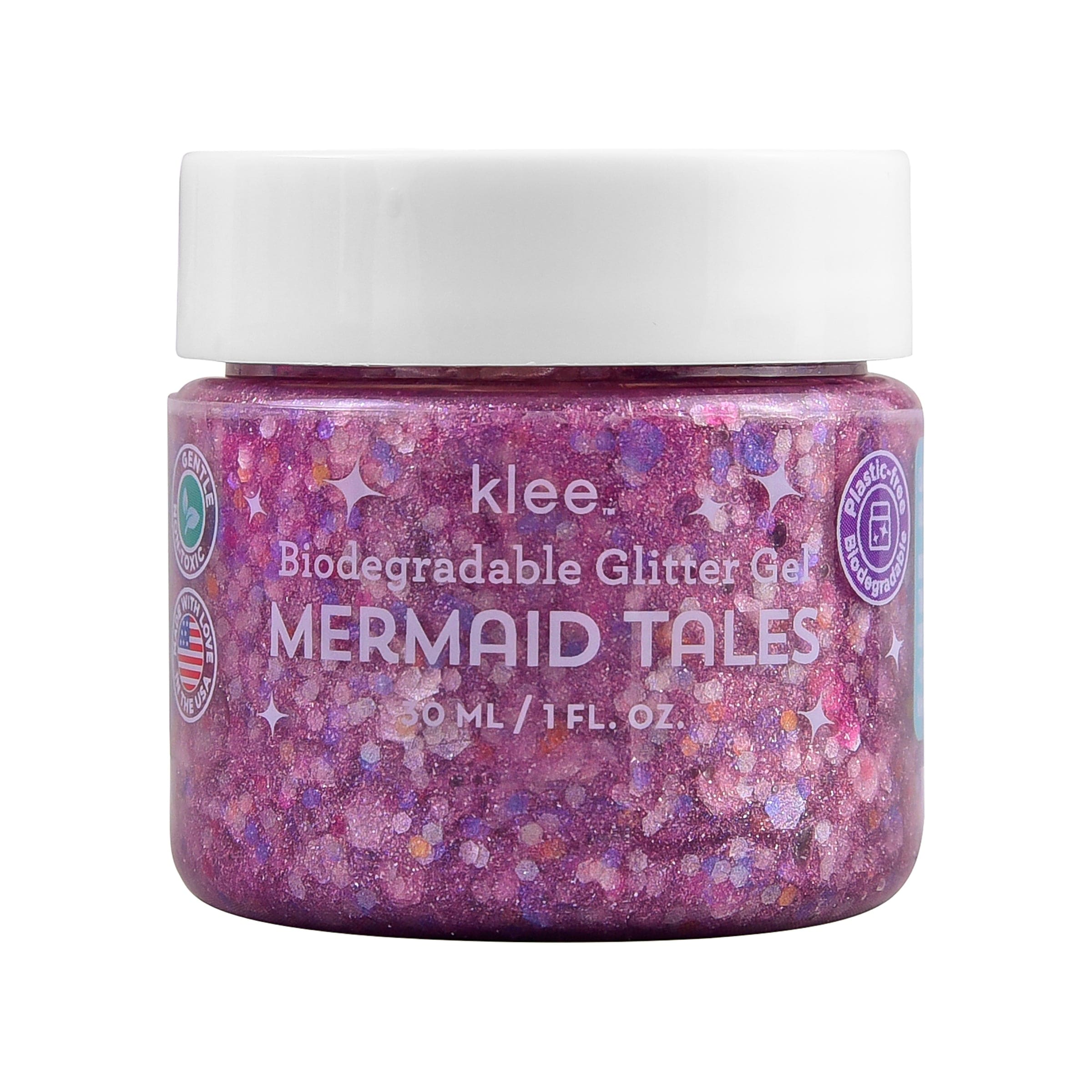 Klee Kids Klee Kids Bio-Glitter Gel, Available in 4 Shimmery Shades - Little Miss Muffin Children & Home