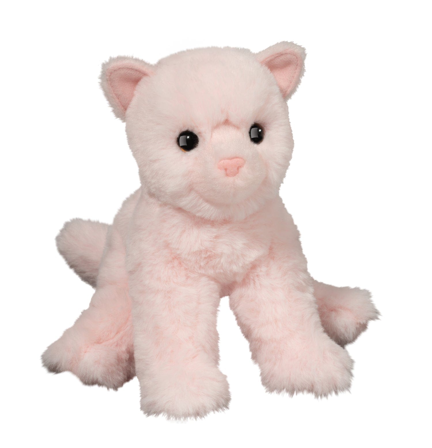 mini cadie pink cat plush