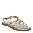 Naked Feet Naked Feet Minimalist Metallic Strappy Flat Sandals - Little Miss Muffin Children & Home