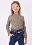 Mayoral Usa Inc Mayoral Ribbed Mock Neck Sweater - Little Miss Muffin Children & Home