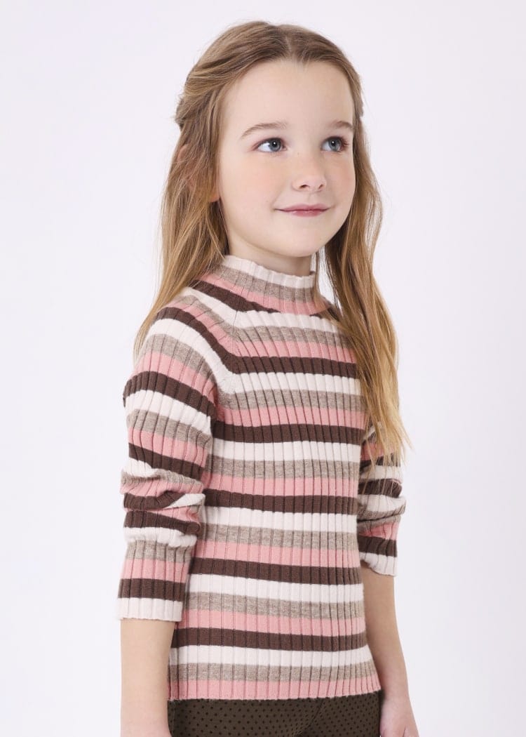 Mayoral Usa Inc Mayoral Ribbed Mock Neck Sweater - Little Miss Muffin Children & Home