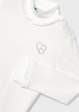 Mayoral Usa Inc Mayoral Long Sleeve Ruffle Trim Turtleneck - Little Miss Muffin Children & Home