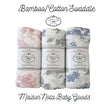 Maison Nola Maison Nola Bamboo Rayon/Cotton Muslin Swaddle - Little Miss Muffin Children & Home