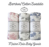 Maison Nola Bamboo Rayon/Cotton Muslin Swaddle