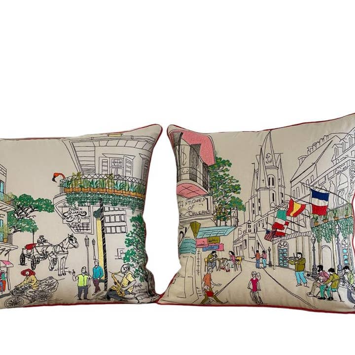 new orleans pillow set