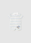 Mayoral Usa Inc Mayoral Short Sleeve Romper, 2 Styles Available - Little Miss Muffin Children & Home