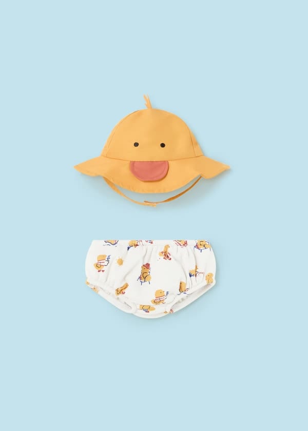 Mayoral Usa Inc Mayoral 2-Piece Swim Diaper & Sun Hat Set - Little Miss Muffin Children & Home