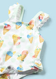 Mayoral Usa Inc Mayoral Swimsuit & Hat Set for Newborn in Pear - Little Miss Muffin Children & Home