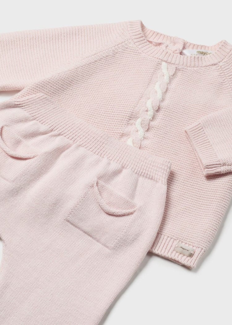 Mayoral Usa Inc Mayoral 3-Piece Leg Warmer & Hat Set in Blush - Little Miss Muffin Children & Home