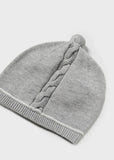 Mayoral 3-Piece Leg Warmer & Hat Set in Heather Grey